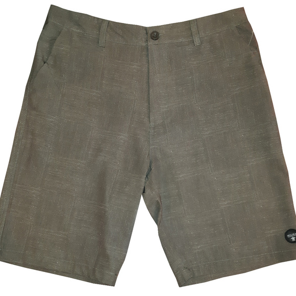 olive green hybrid shorts - Picture 1 of 3